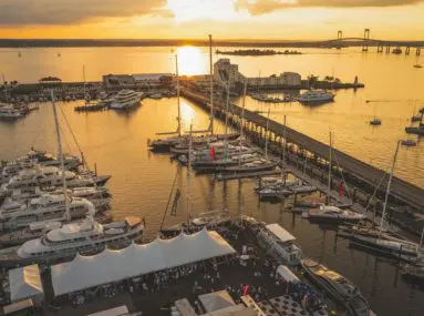 safe harbor newport shipyard aerial view