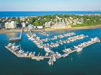 safe harbor sunset bay aerial view