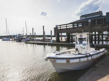 safe harbor boat docked