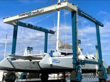 boat lift at great oak landing