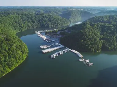 wisdom dock aerial view