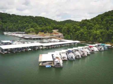 safe harbor wisdom dock aerial view