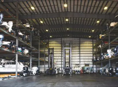 boat storage facility