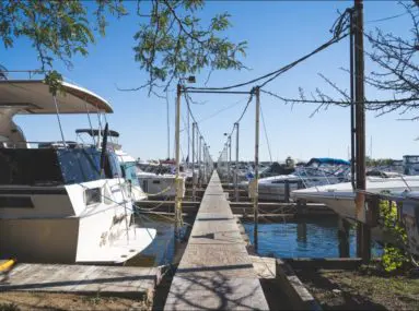 boat dock walkway