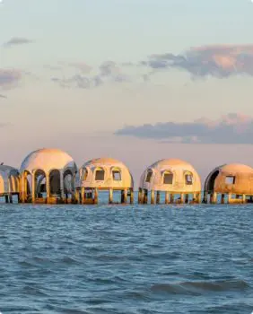 dome homes at cape romano