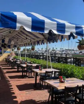 outdoor patio seating