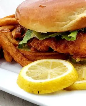 fried fish sandwich