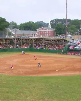 vintage baseball field