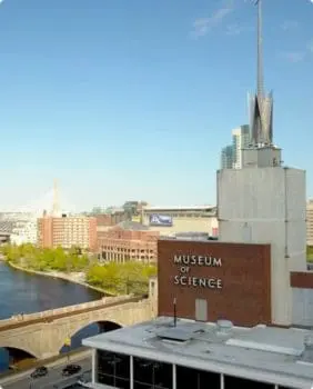 museum of science from above