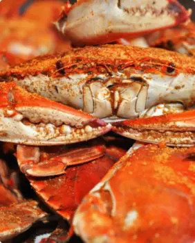 crabs with seasoning