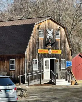 rusty rail tavern building