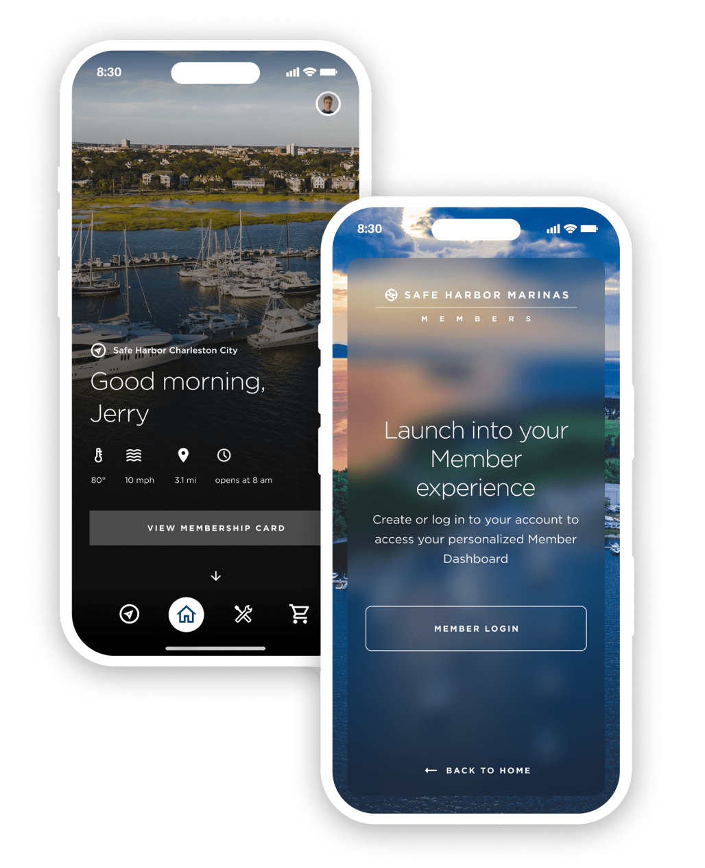 safe harbor member mock collage