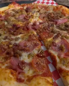 meat lovers pizza