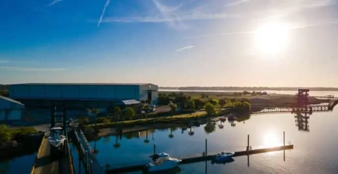 aerial of safe harbor port royal