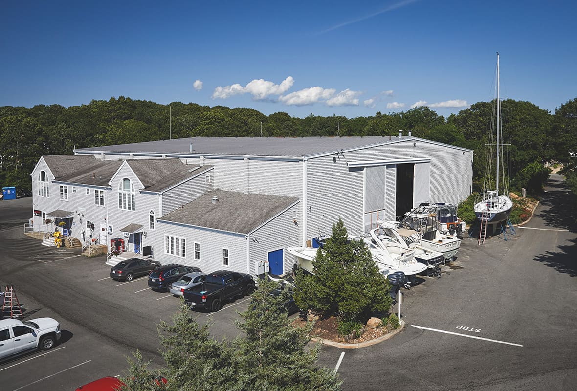 View of storage facility