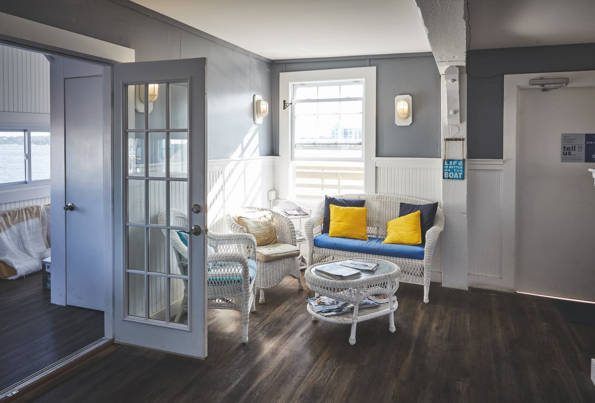 Inside of club house