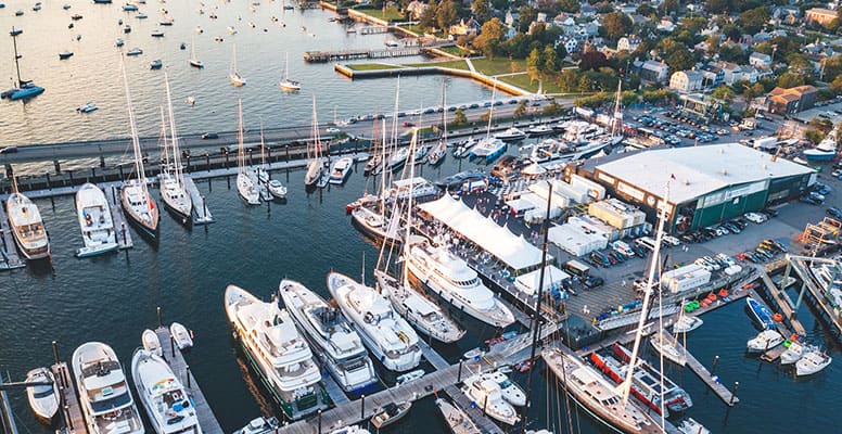 safe harbor newport shipyard aerial view