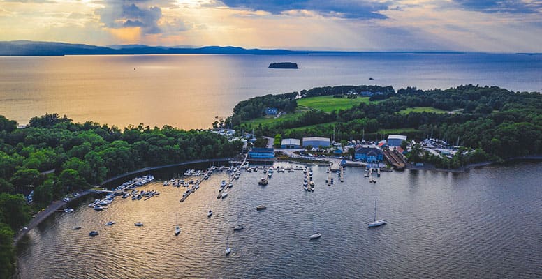 safe harbor shelburne shipyard aerial