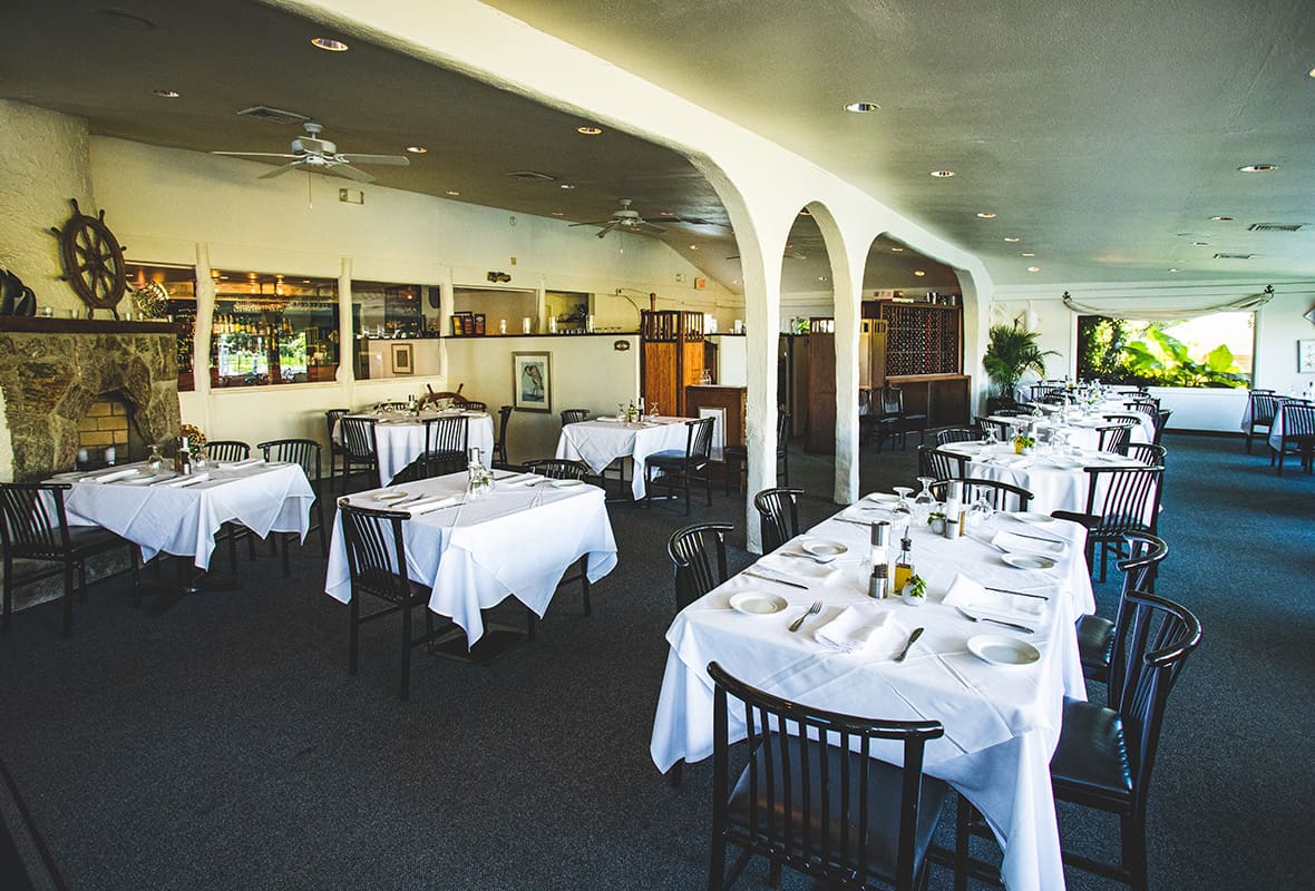 Inside of restaurant