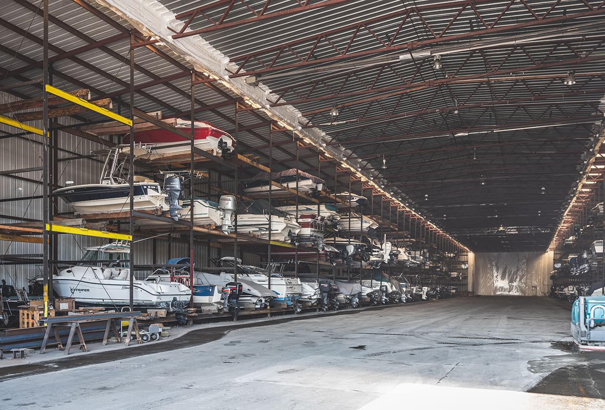 Indoor storage facility