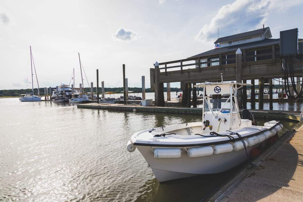 safe harbor boat docked