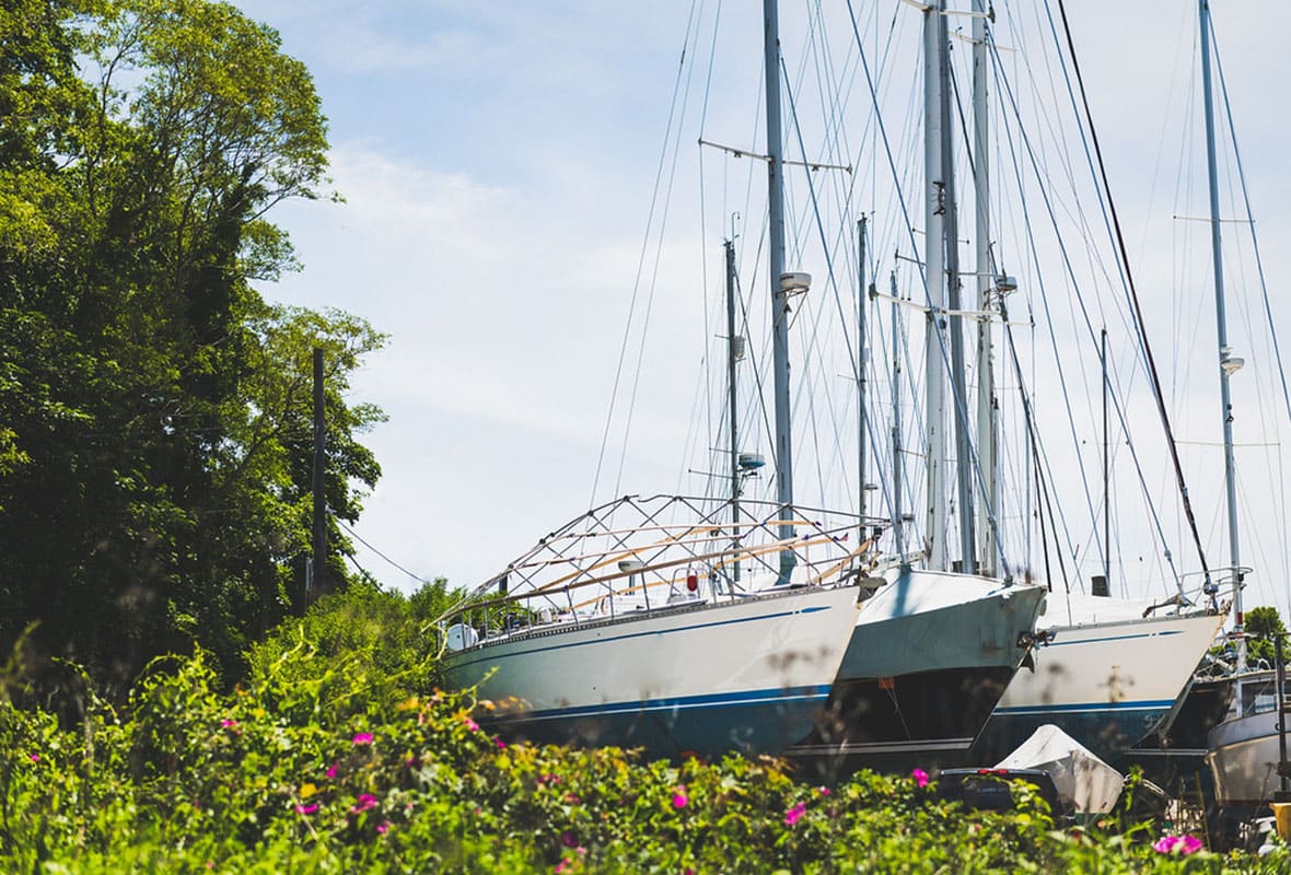 safe harbor jamestown boatyard
