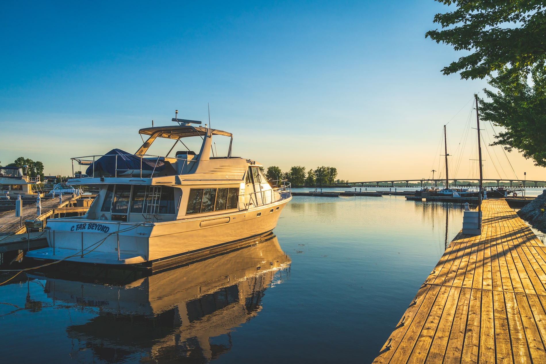 Boat at the dock