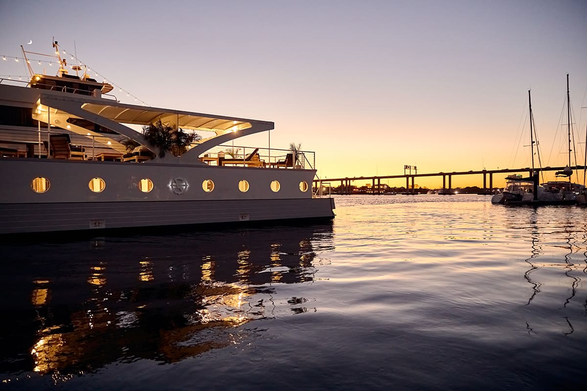 Water suite exterior