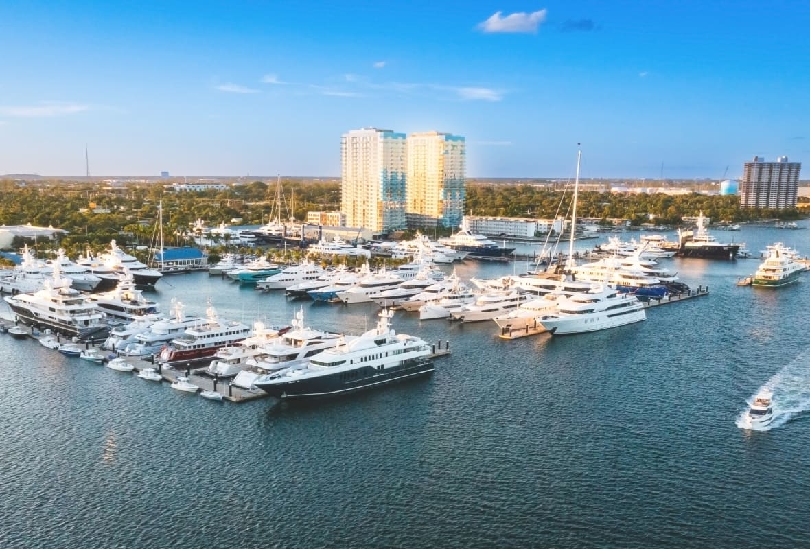 aerial view of safe harbor rybovich