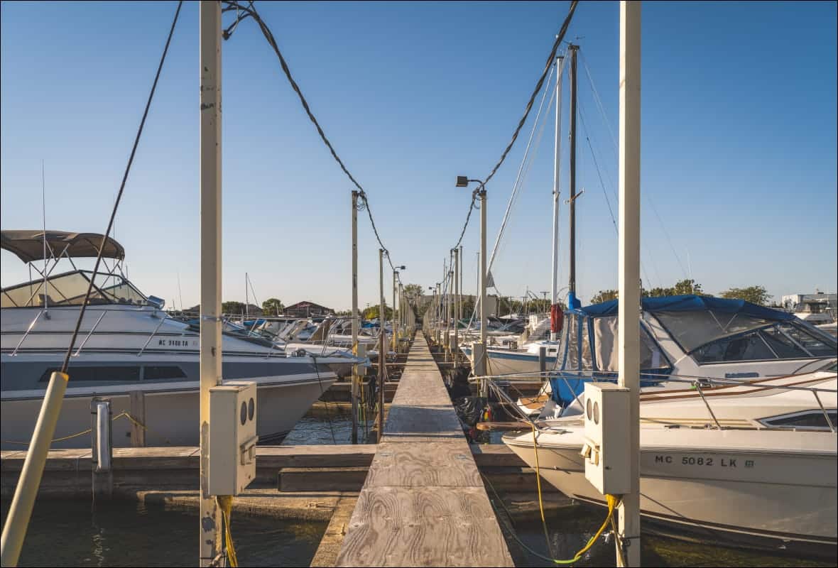 boat dock walkway