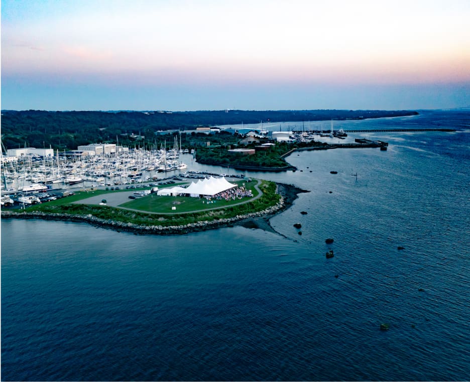 race weekend aerial shot