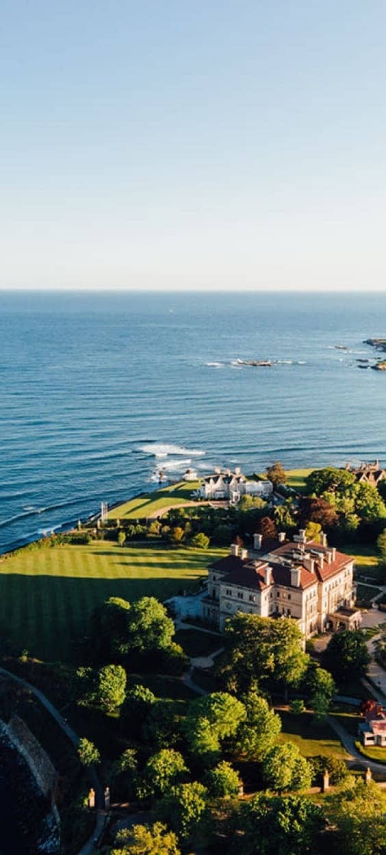 aerial view of newport