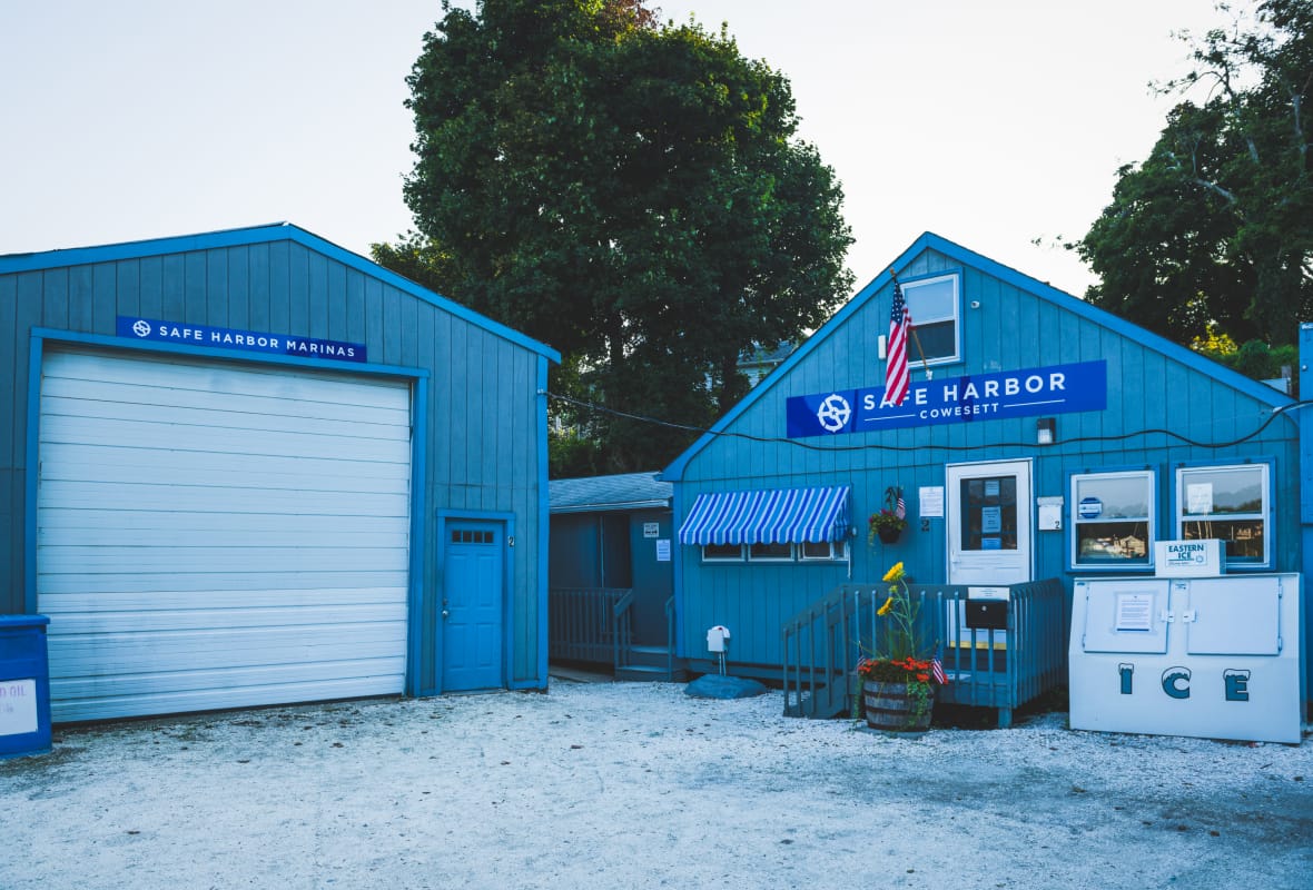 Safe Harbor Cowesett marina facilities
