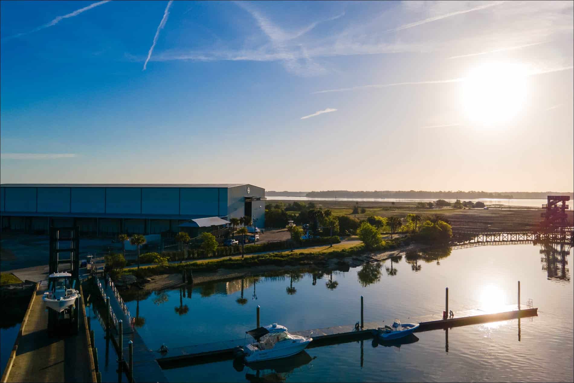 aerial of safe harbor port royal